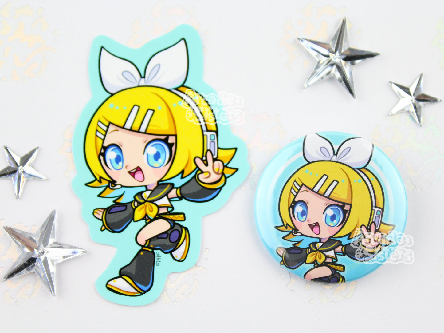 Vocaloid Stickers & Badges