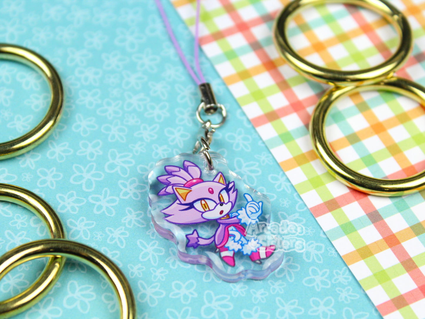 Sonic Phone Charm