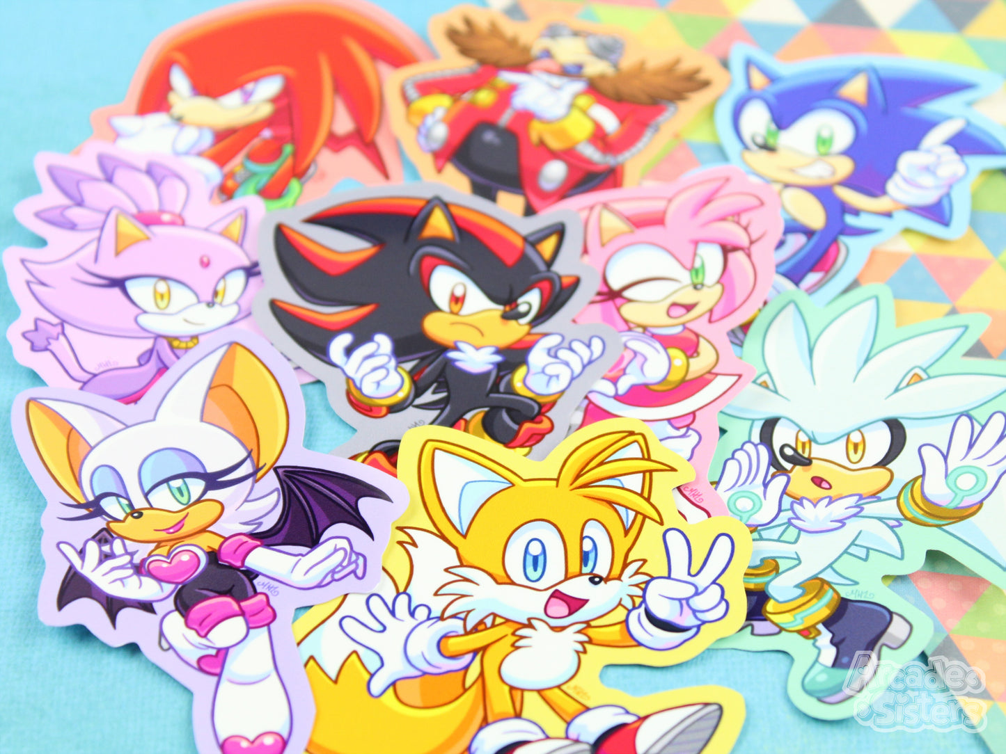 Sonic Stickers & Badges