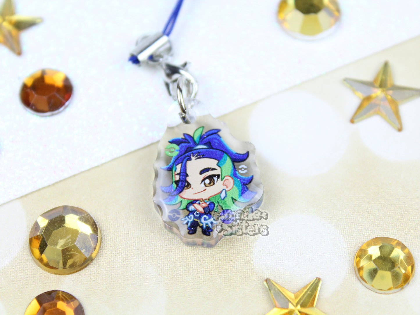 Poke Man Phone Charm