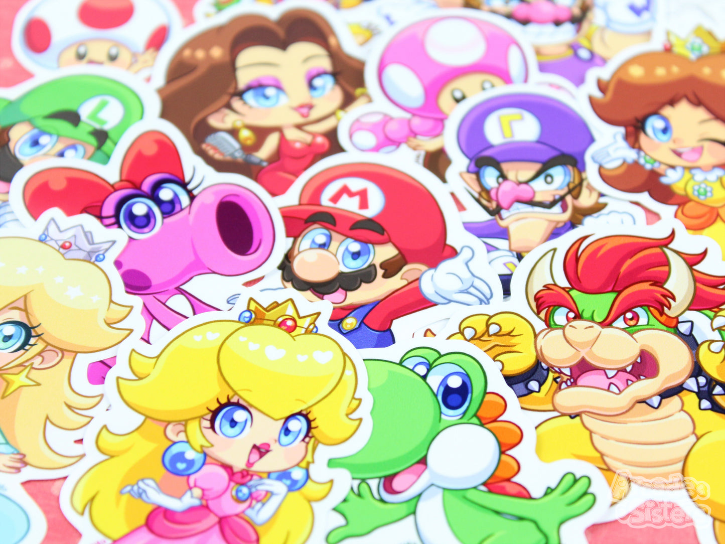 Mario Stickers & Badges