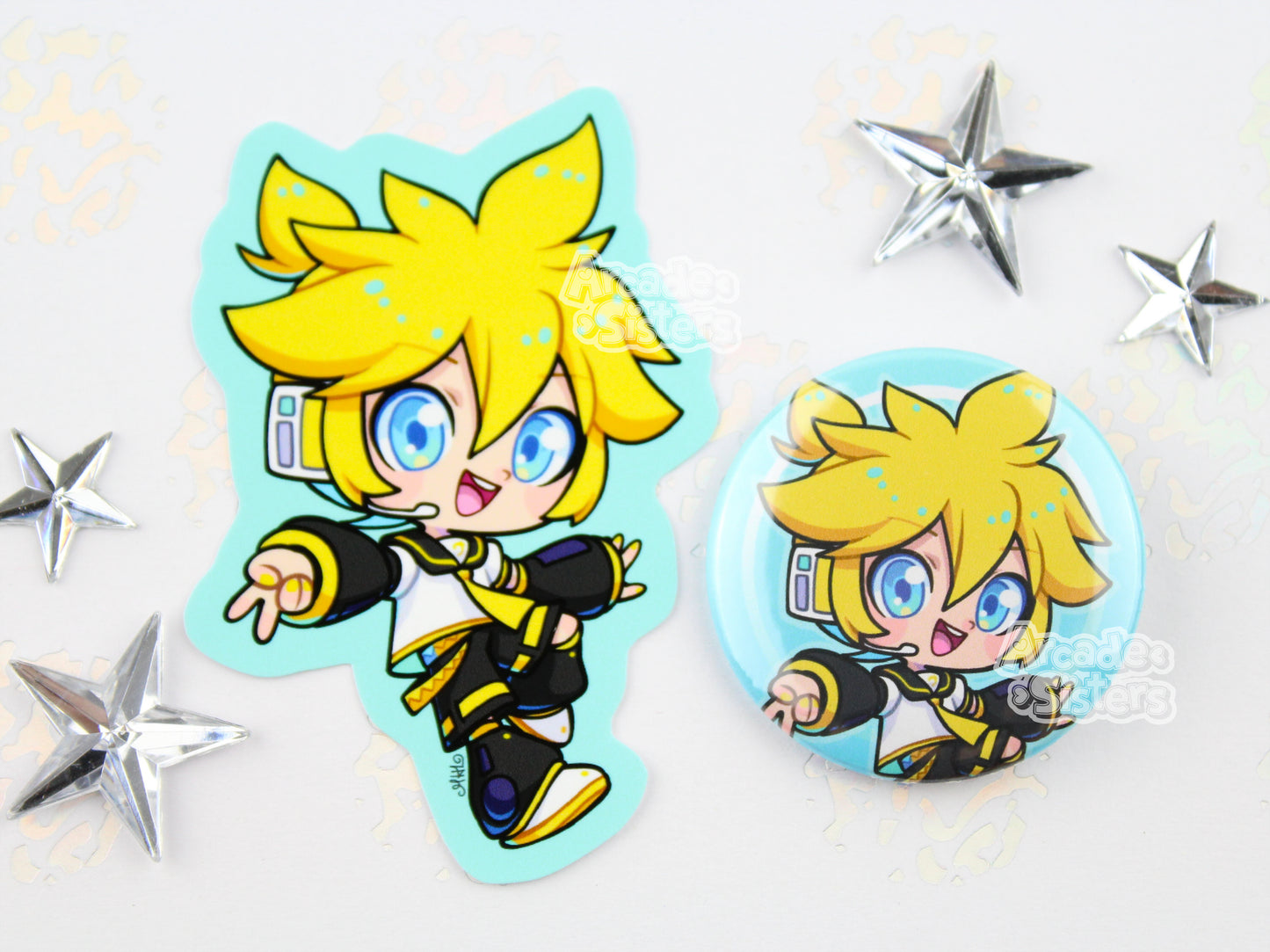 Vocaloid Stickers & Badges