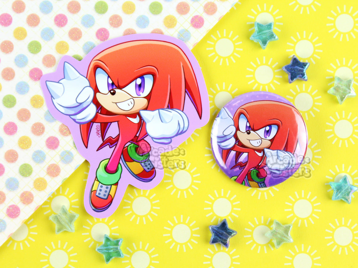 *NEW* Sonic Stickers & Badges