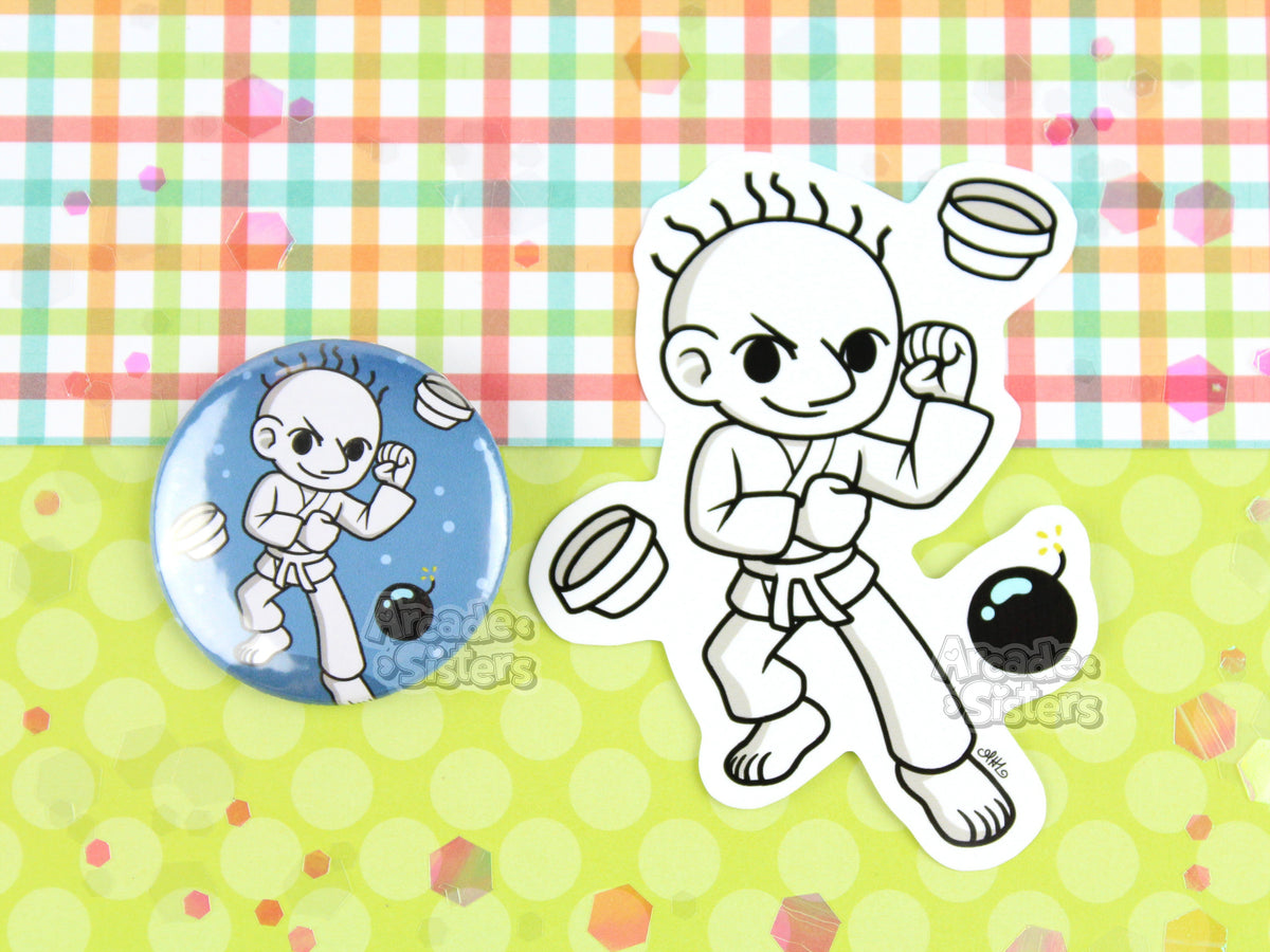 Rhythm Heaven Stickers & Badges