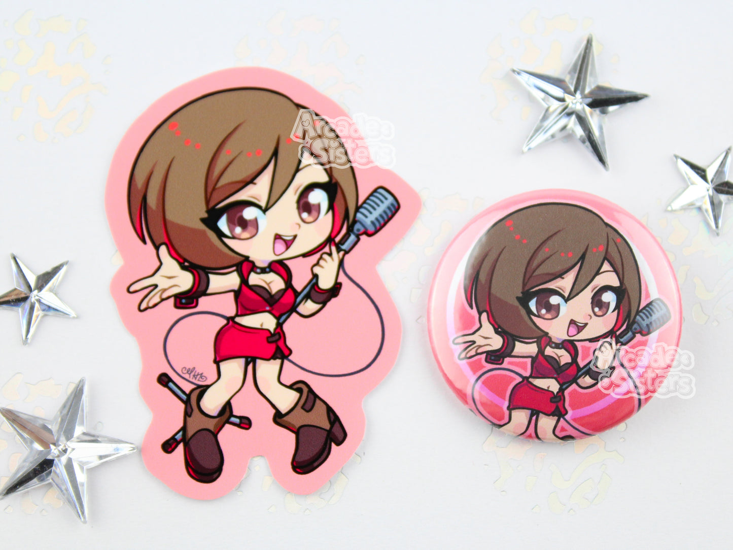 Vocaloid Stickers & Badges