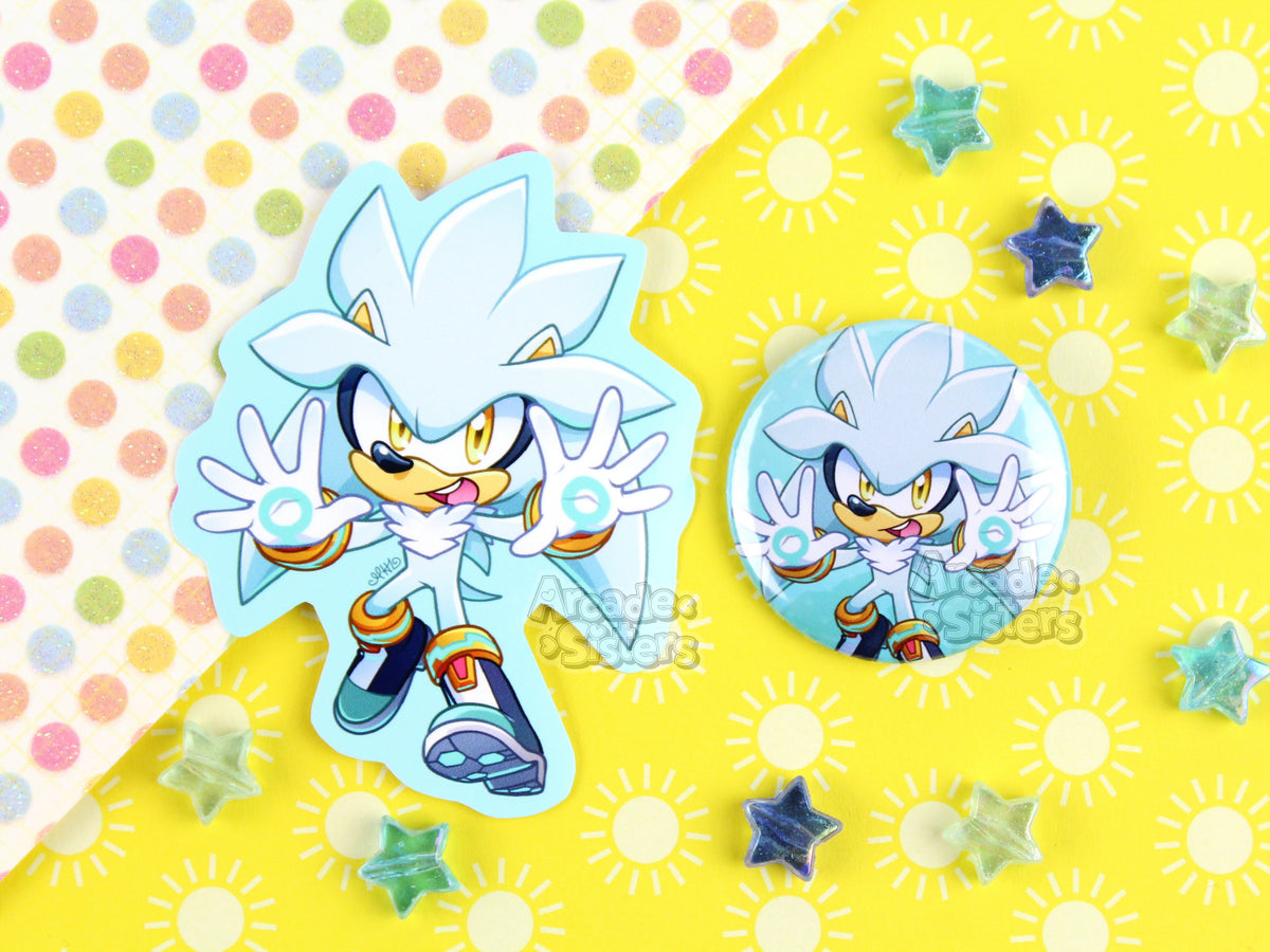 *NEW* Sonic Stickers & Badges