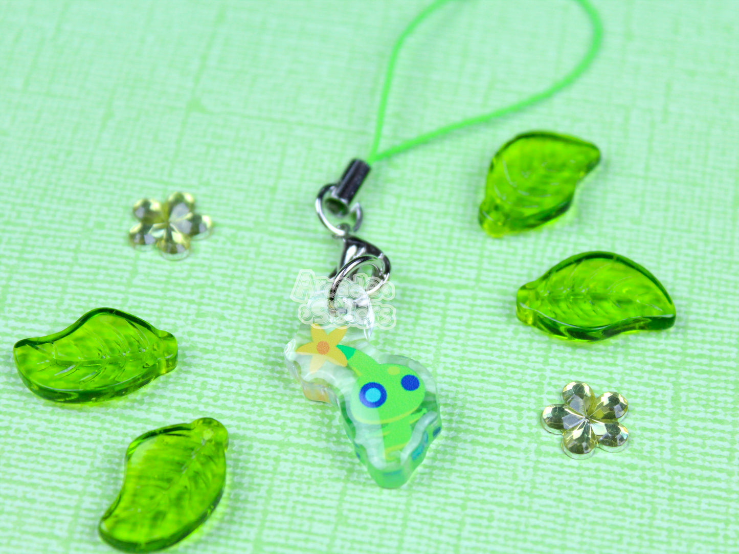 Pikmin Phone Charm