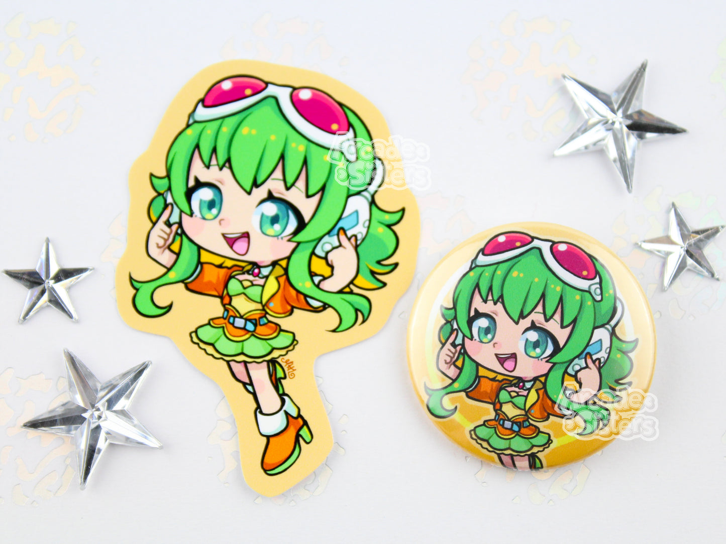 Vocaloid Stickers & Badges