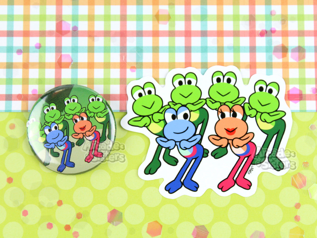 Rhythm Heaven Stickers & Badges