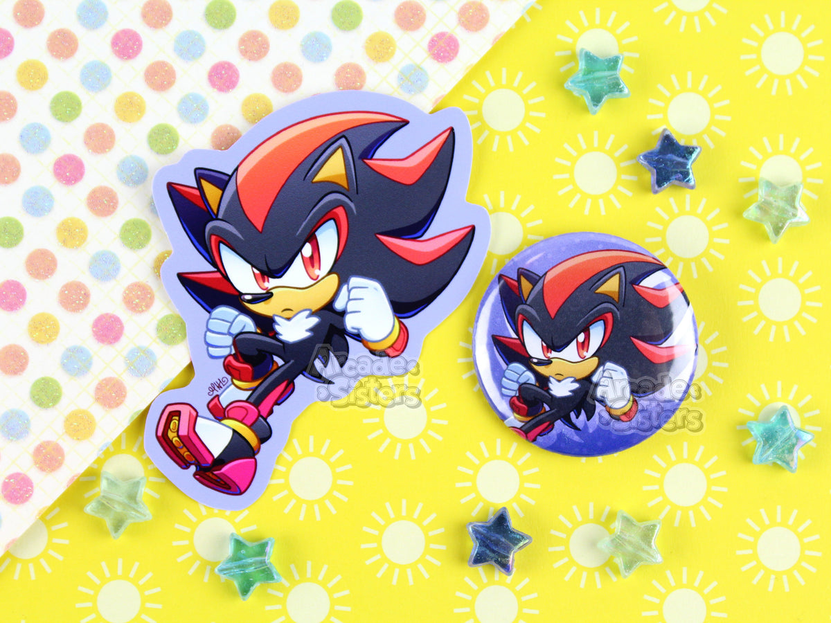 *NEW* Sonic Stickers & Badges