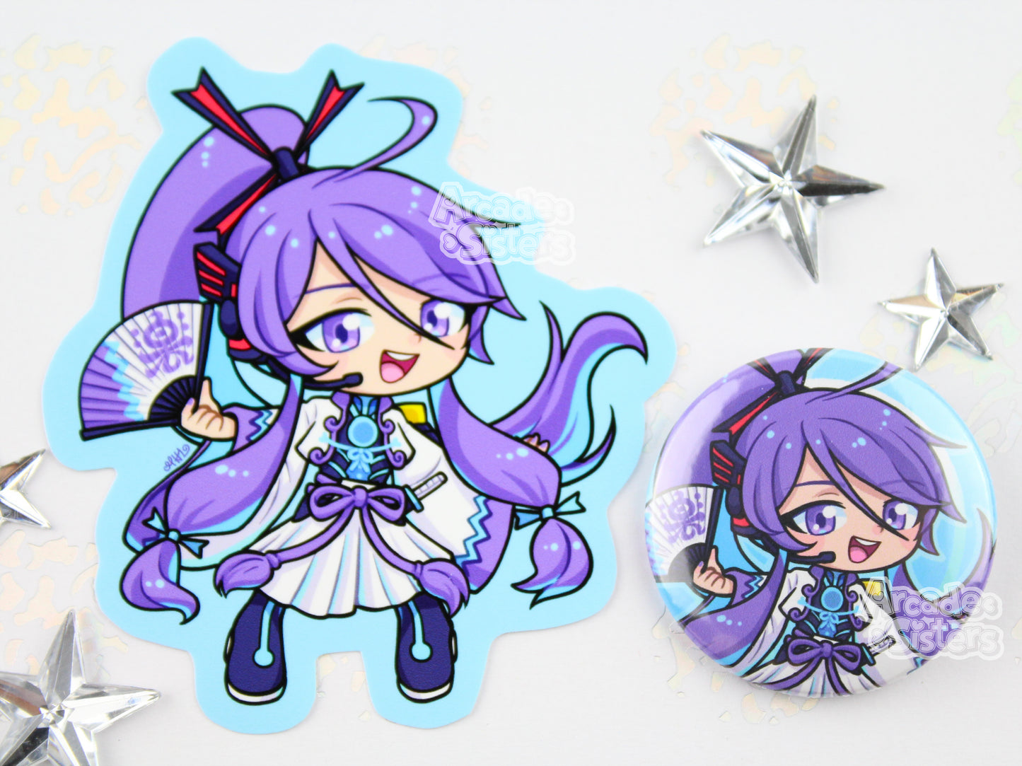 Vocaloid Stickers & Badges