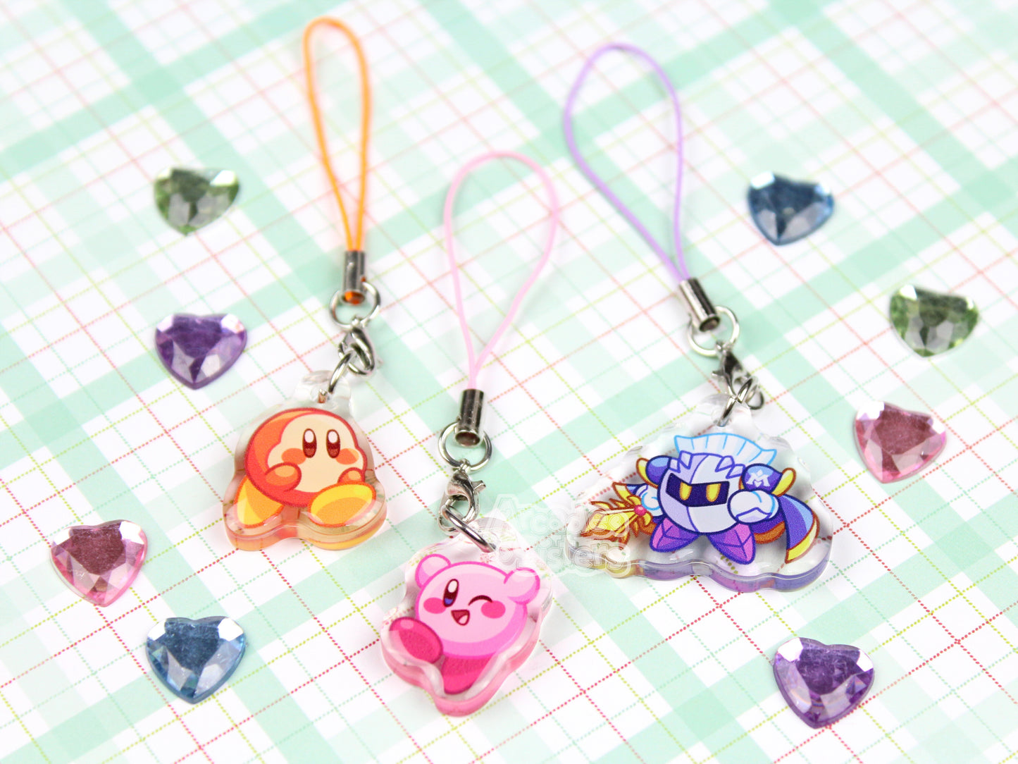 Kirby Phone Charm