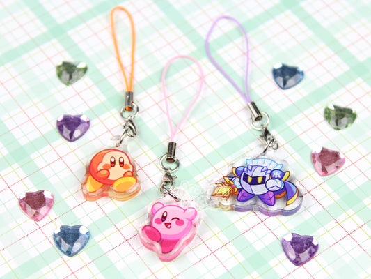 Kirby Phone Charm