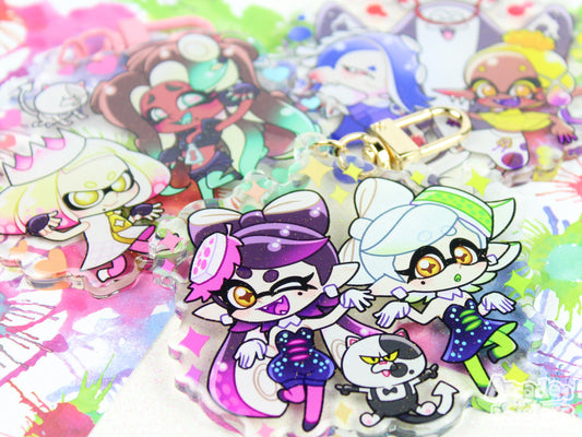 Splatoon Idols Keychain