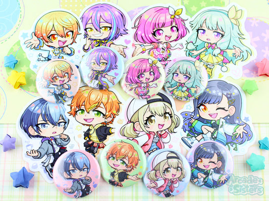 Sekai Stickers & Bagdes
