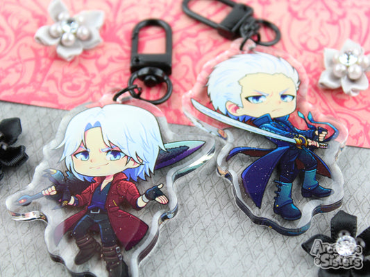 Crying Devil 5 Keychain