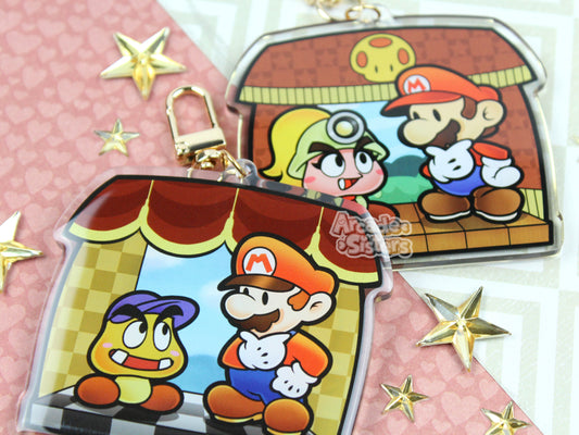 Paper Mario Keychain