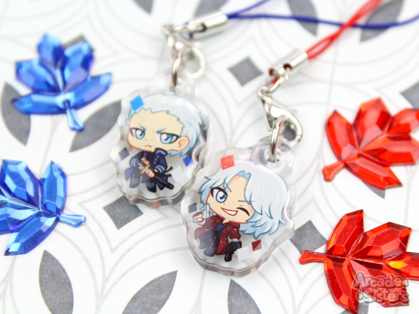 Crying Devil Phone Charm