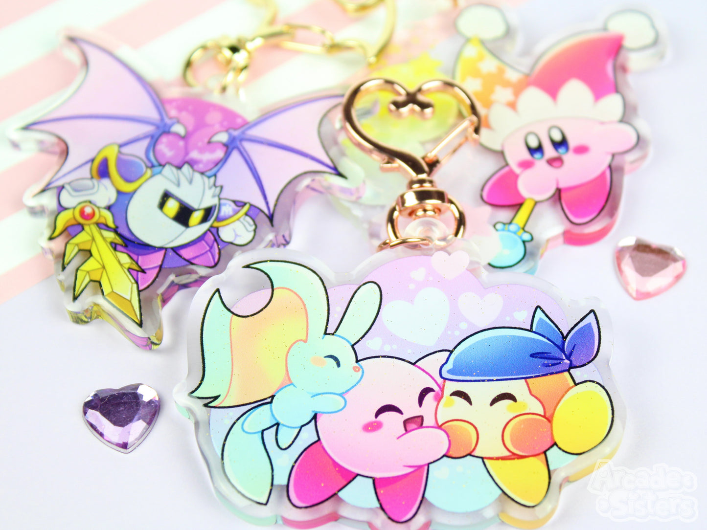 Kirby & Friends Keychain [NO RESTOCK]