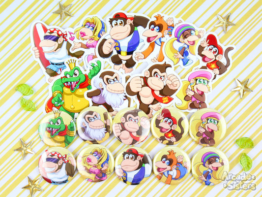 DK Stickers & Badges