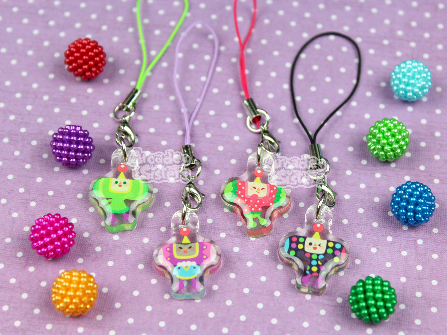 Katamari Phone Charm