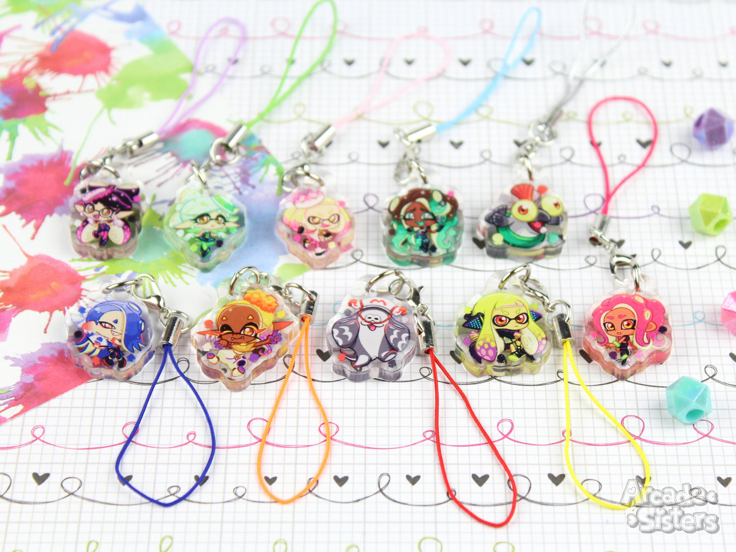 *NEW* Splatoon Phone Charm