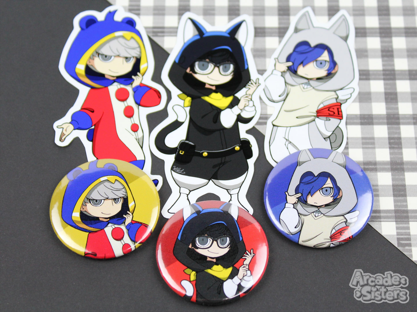 Persona Stickers & Badges