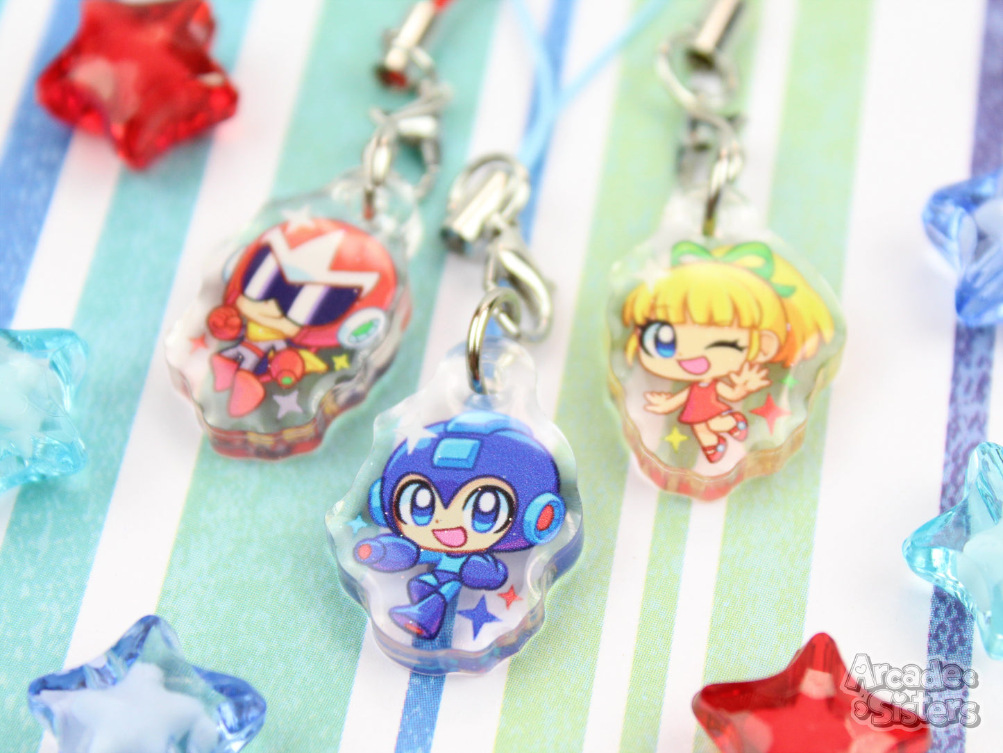 Megaman Phone Charm