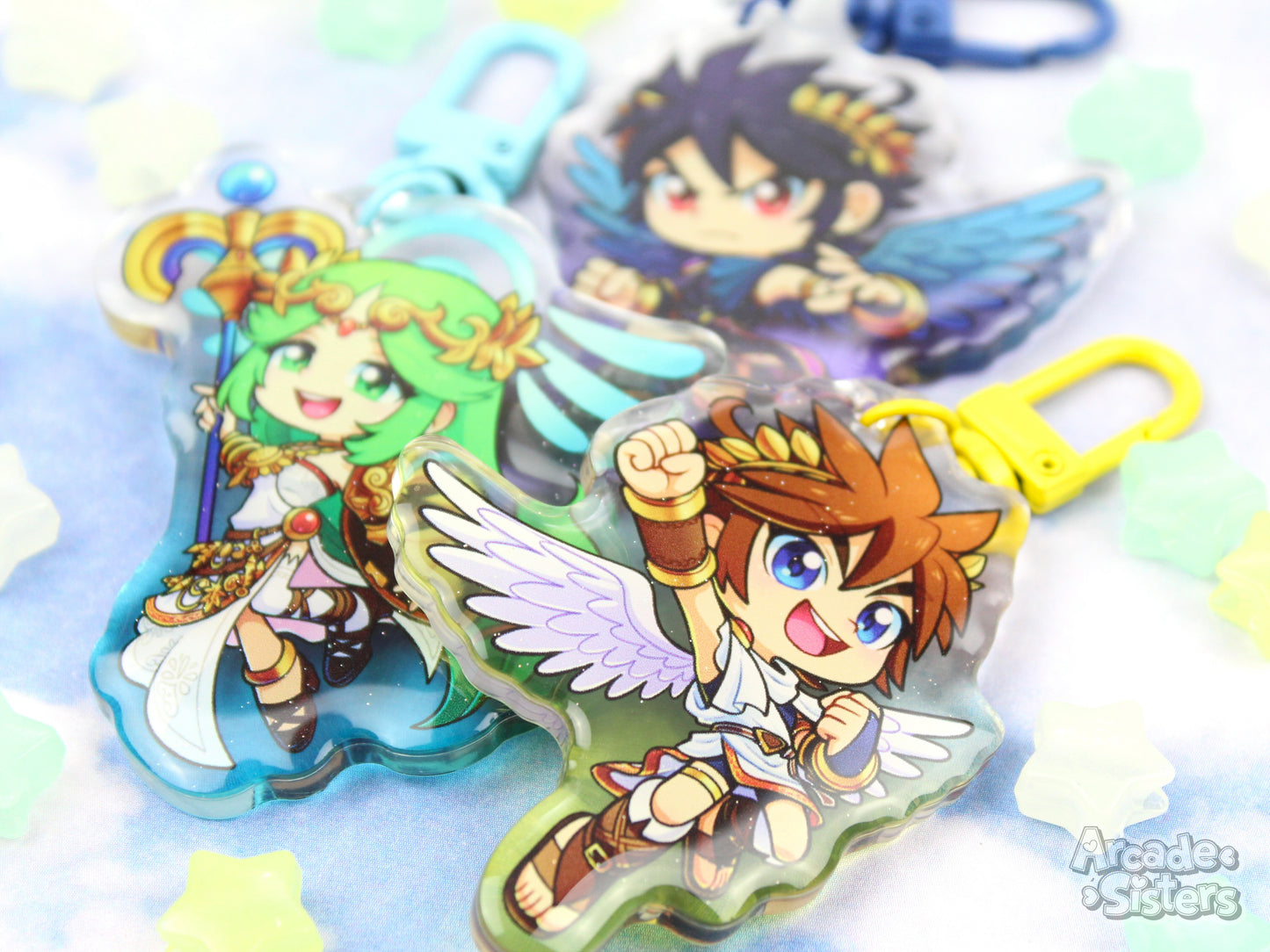 Kid Icarus Keychain