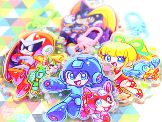 Megaman Classic Keychain