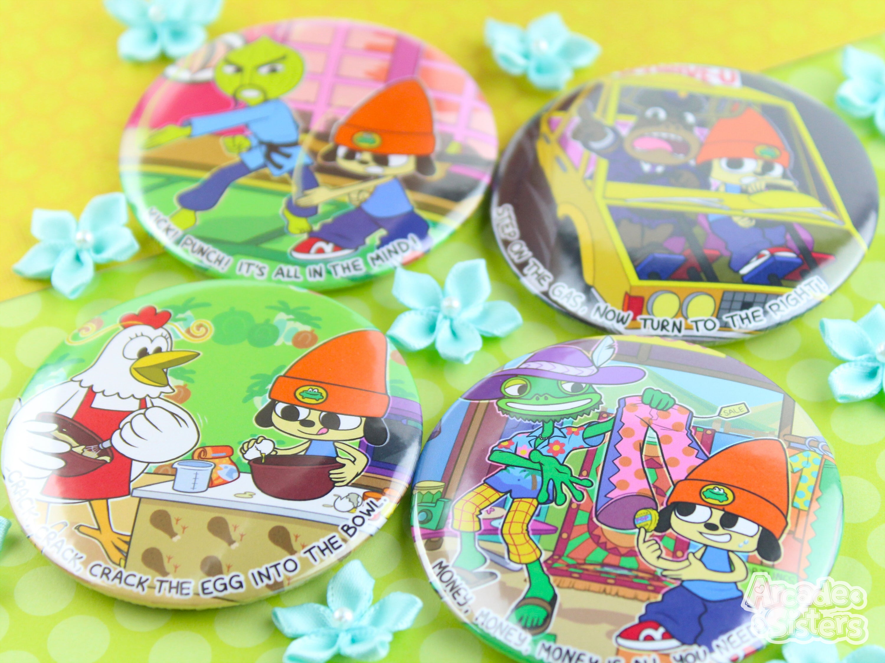 Rapper Stages Badges – Arcade Sisters