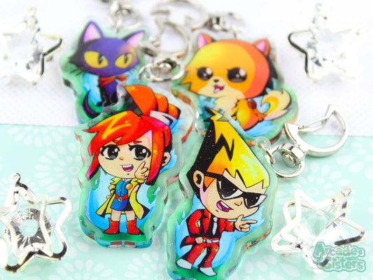 Tricky Ghost Keychain