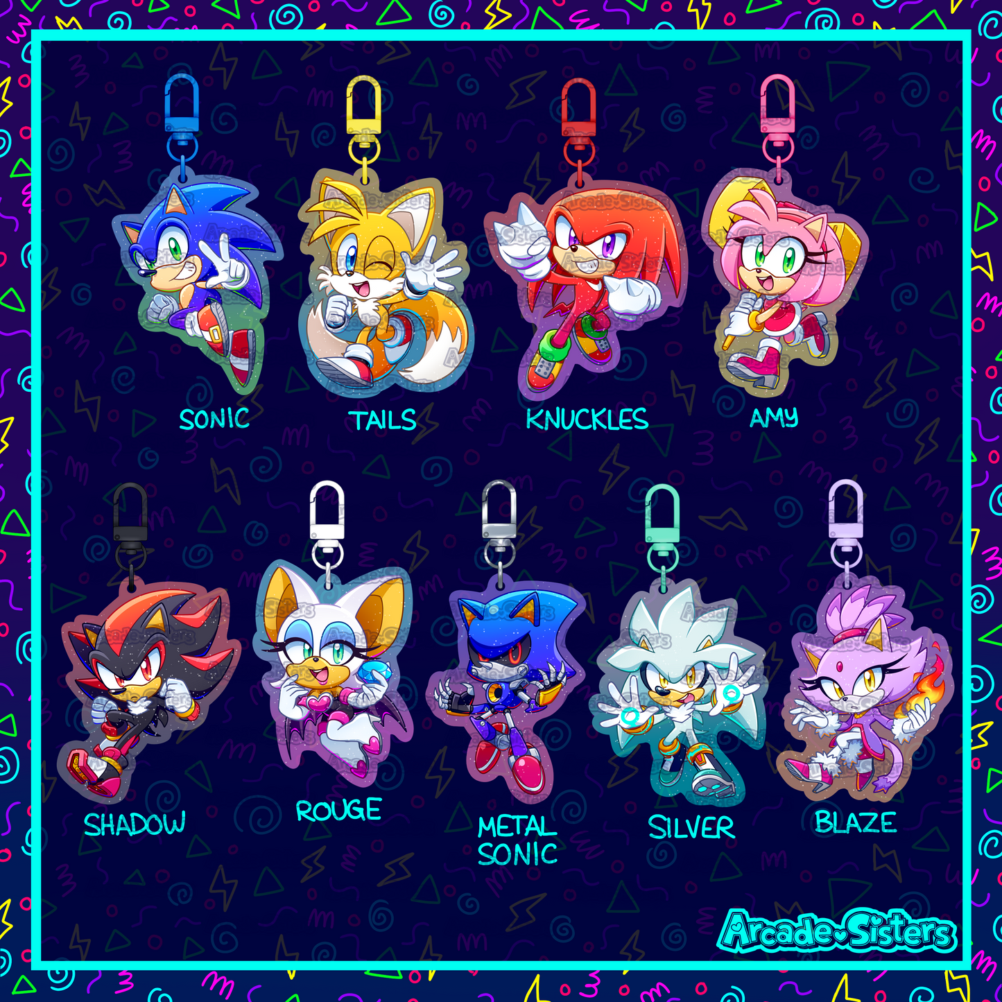 *NEW* Sonic Keychain