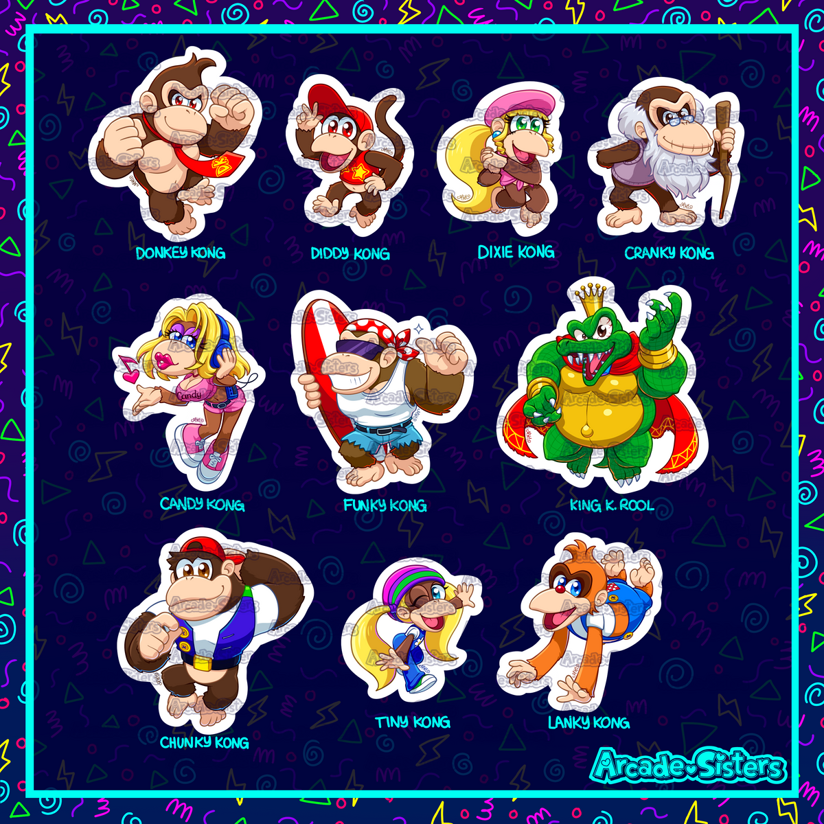 DK Stickers & Badges