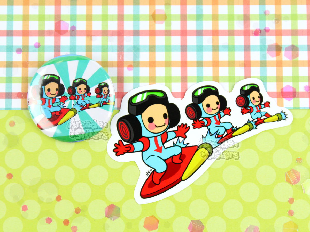 Rhythm Heaven Stickers & Badges