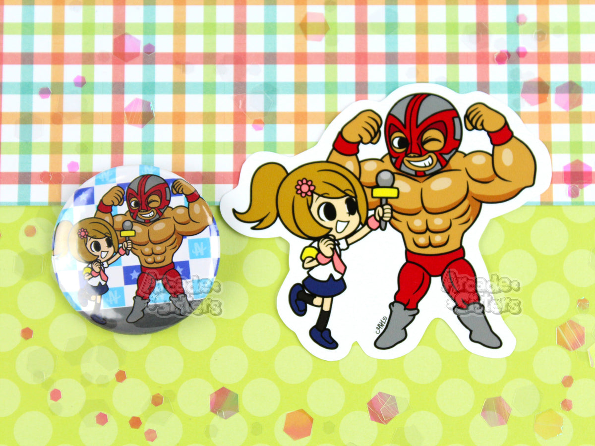 Rhythm Heaven Stickers & Badges