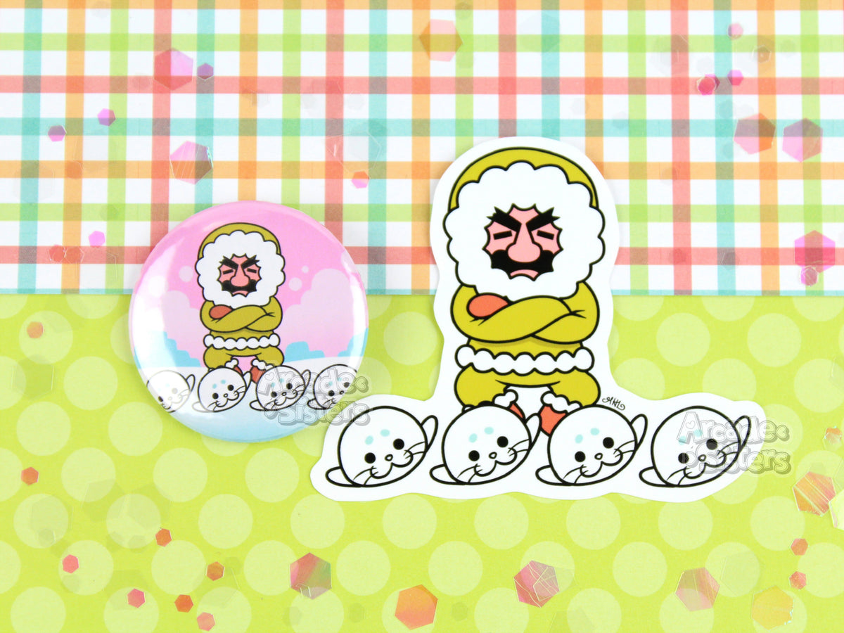 Rhythm Heaven Stickers & Badges