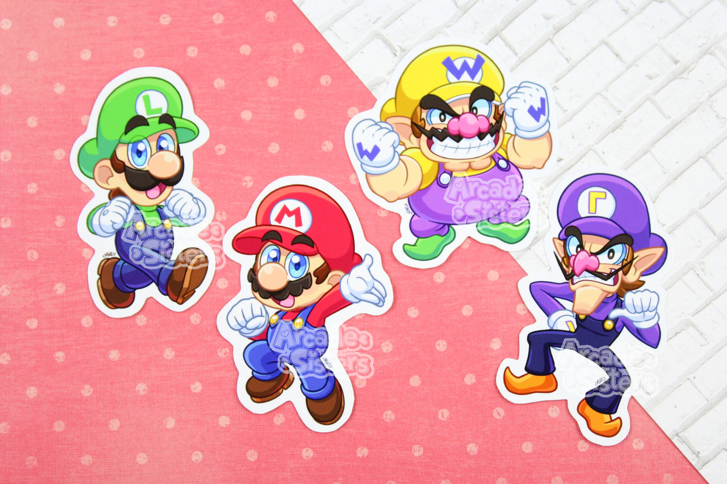 Mario Stickers & Badges