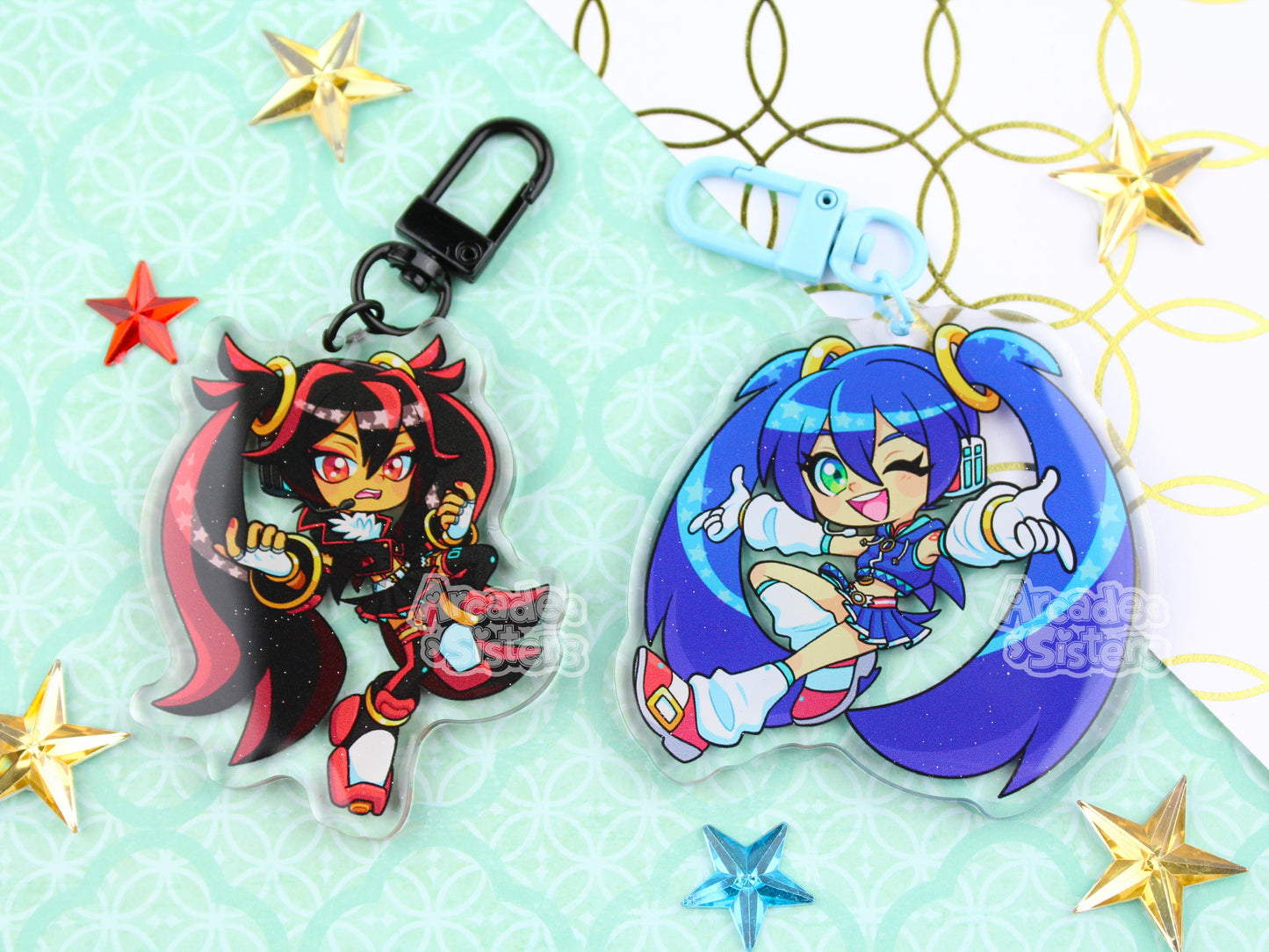 Miku Sonic Keychain