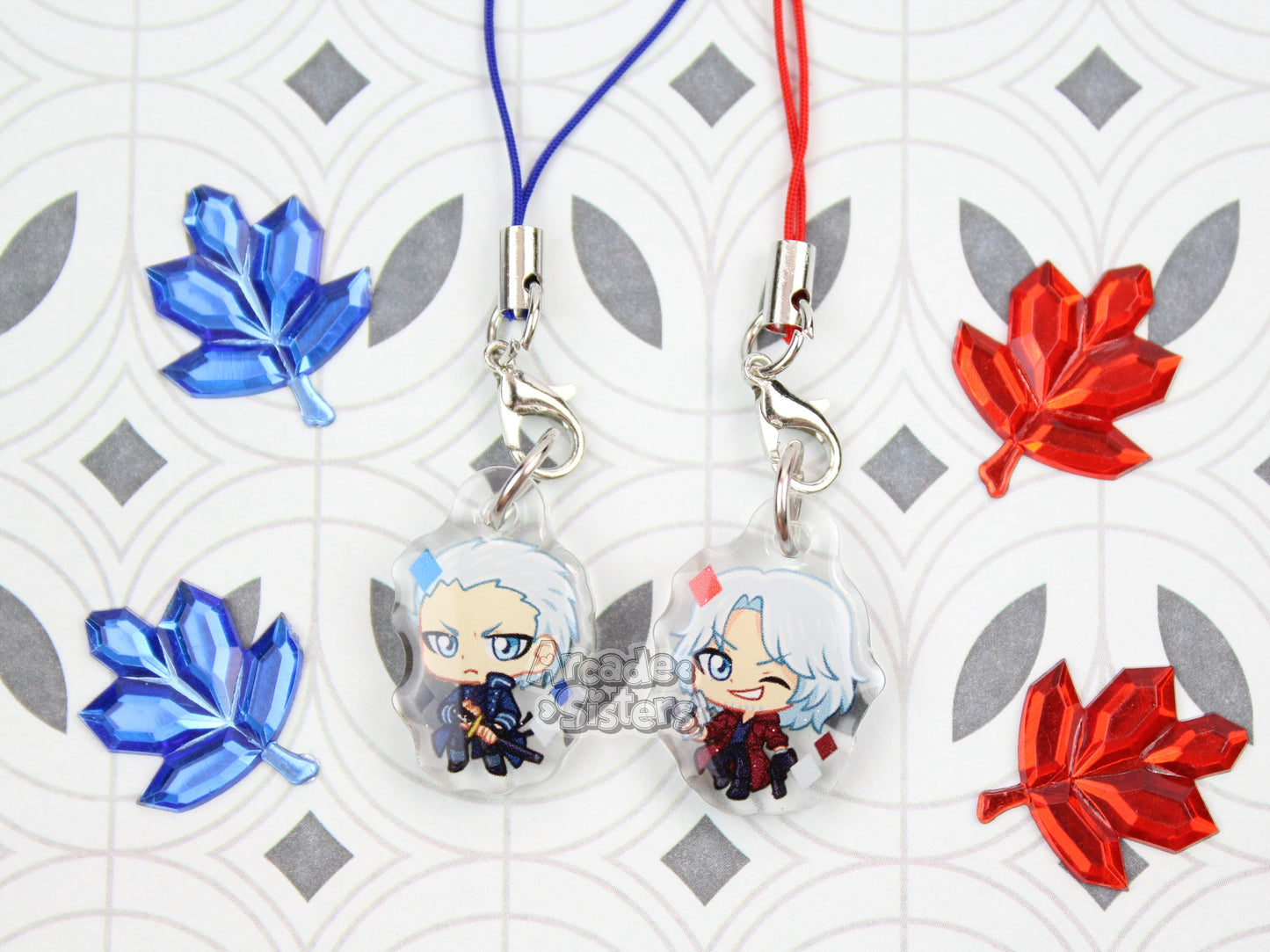 Crying Devil Phone Charm