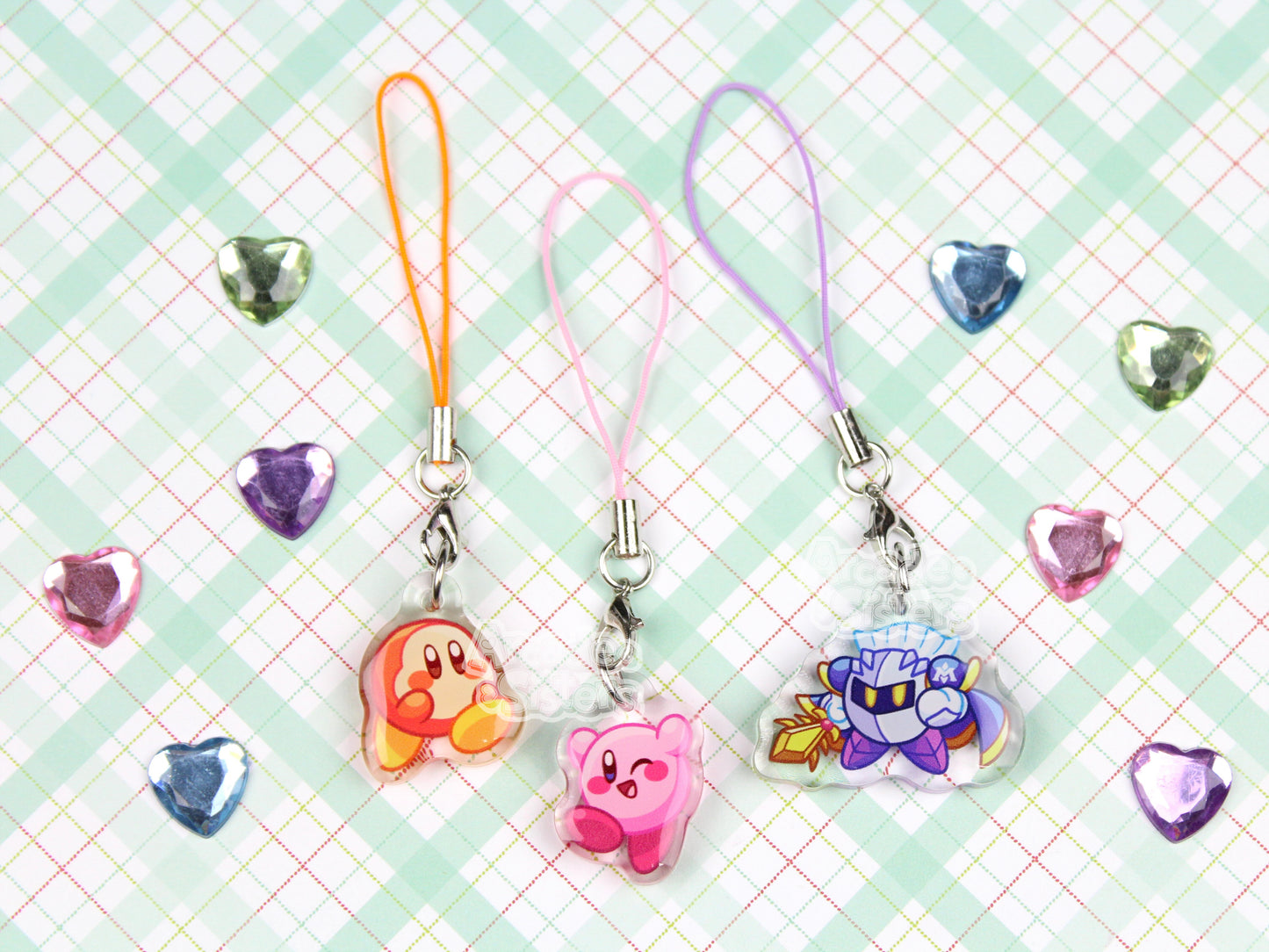 Kirby Phone Charm