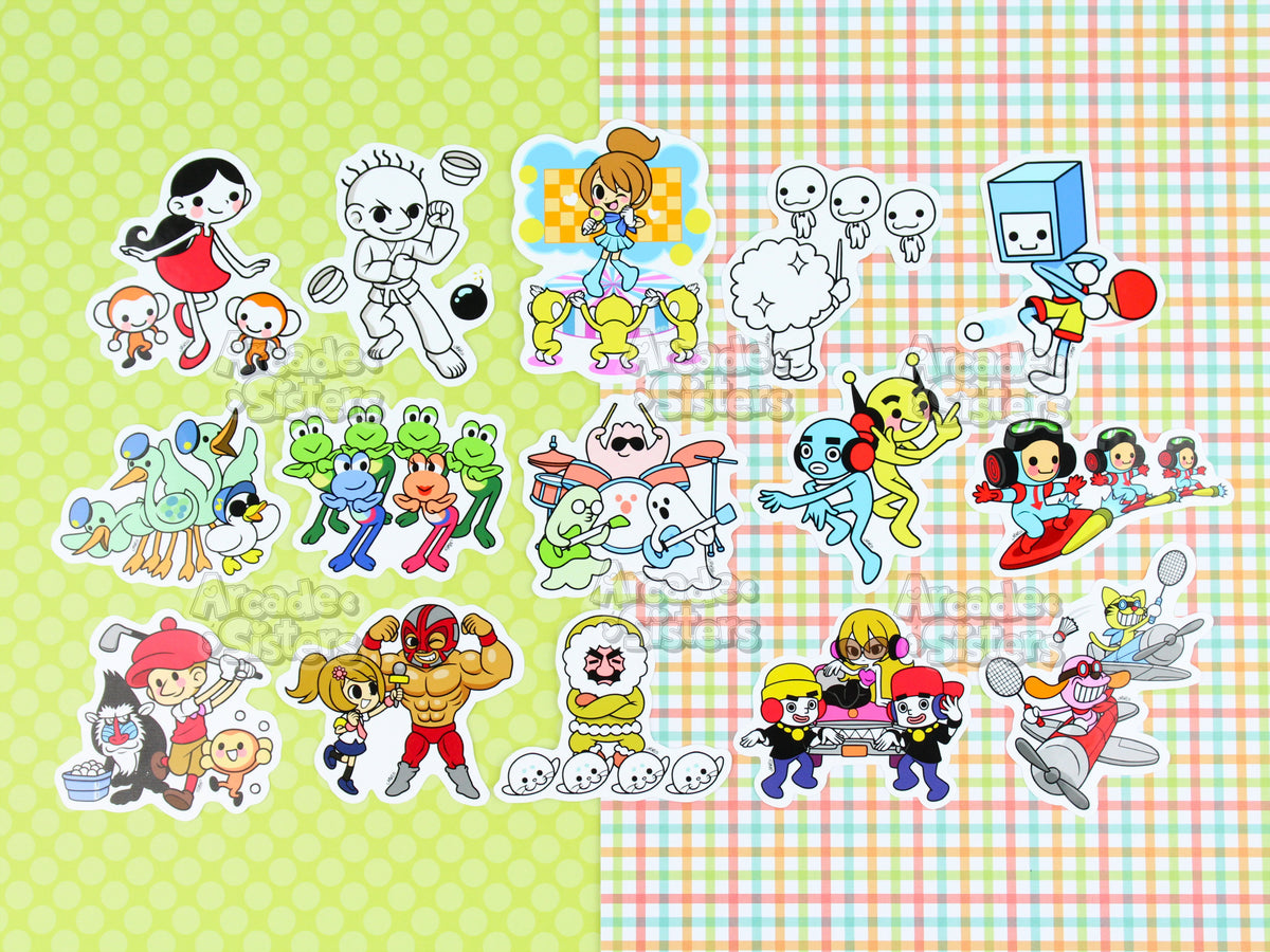 Rhythm Heaven Stickers & Badges