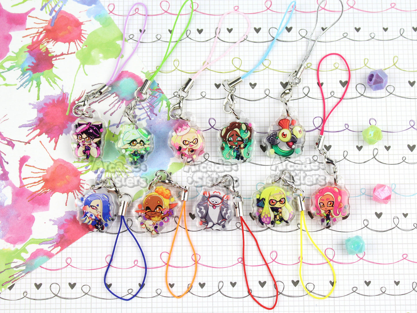 *NEW* Splatoon Phone Charm