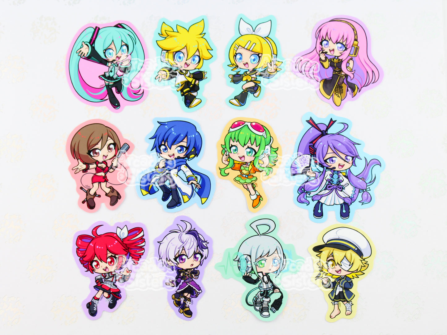 Vocaloid Stickers & Badges