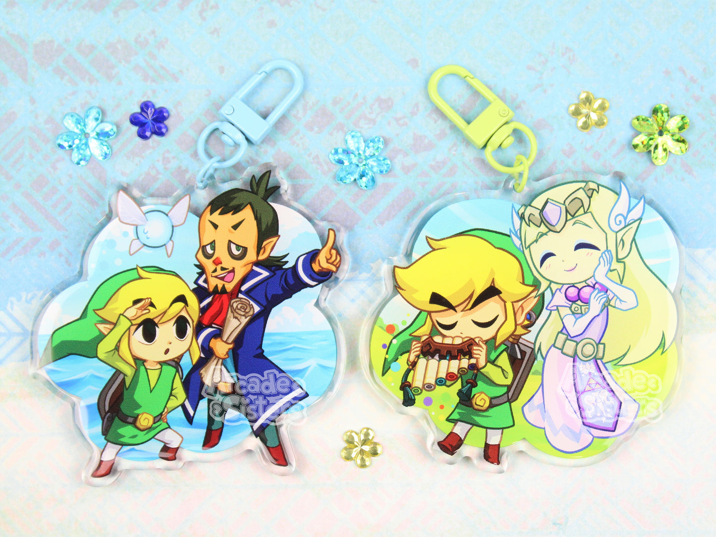 Toon Link Keychain