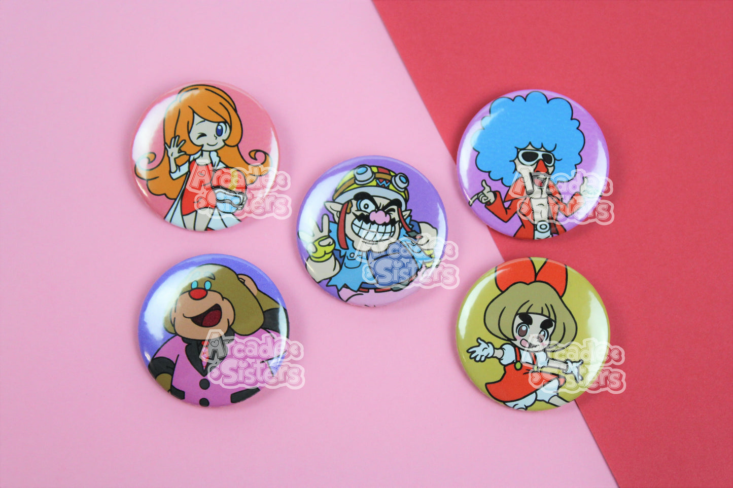 WarioWare Stickers & Badges