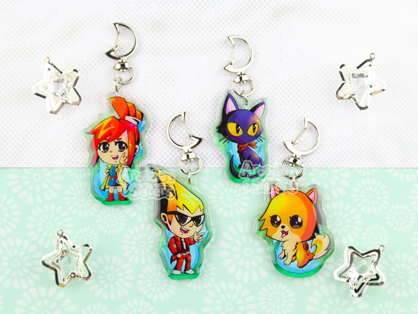 Tricky Ghost Keychain