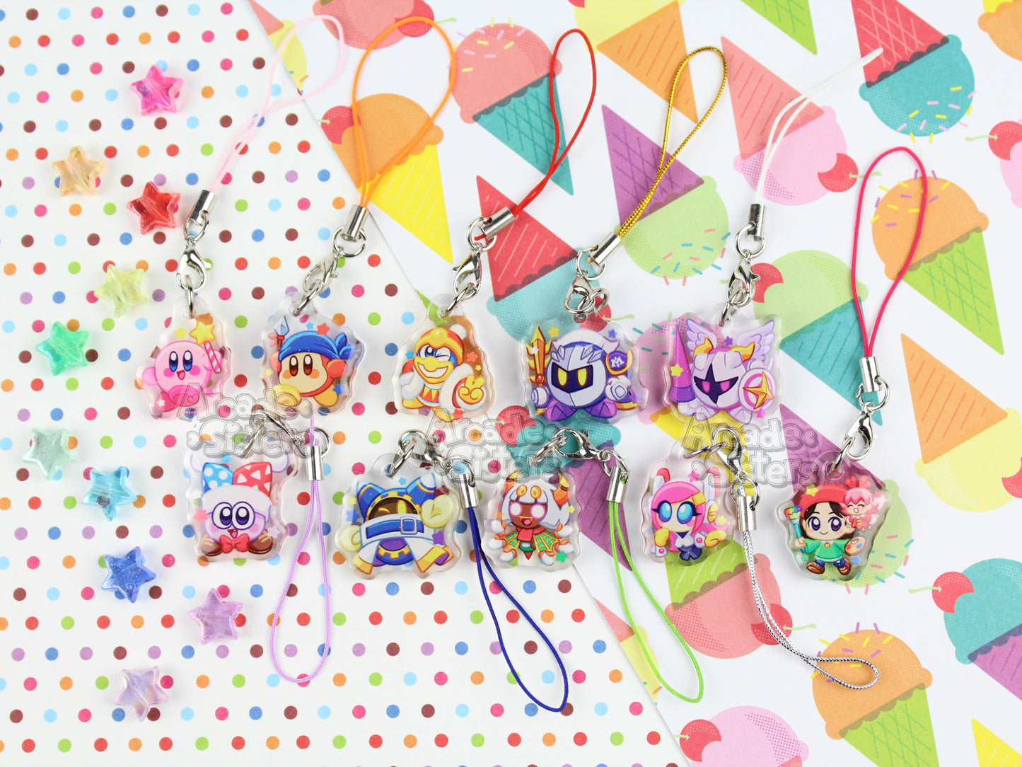 *NEW* Kirby Phone Charm