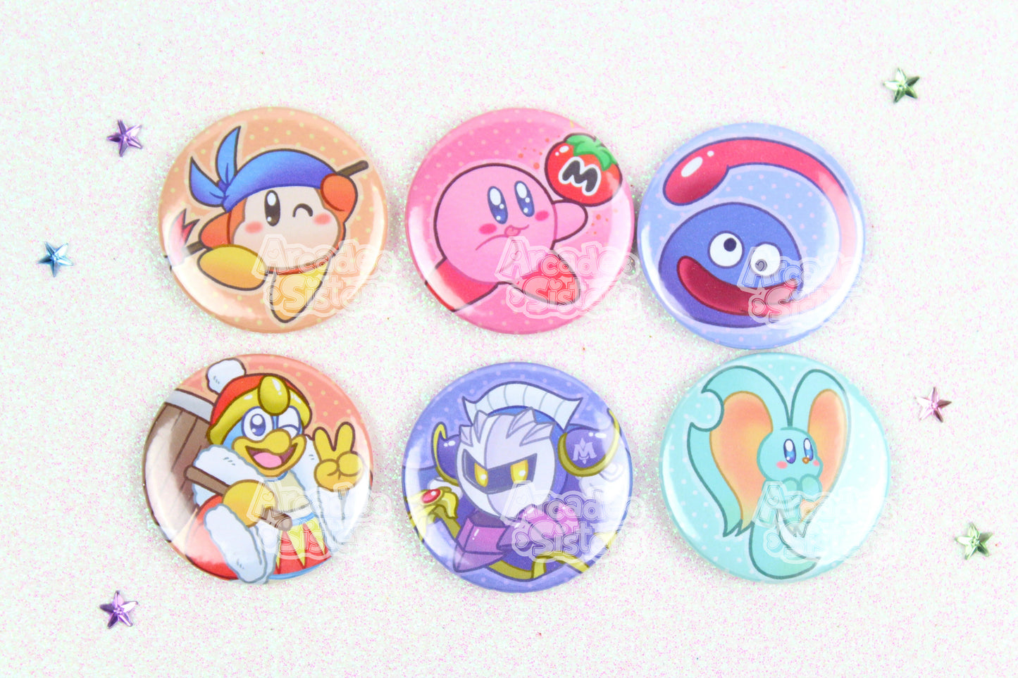 Kirby Stickers & Badges