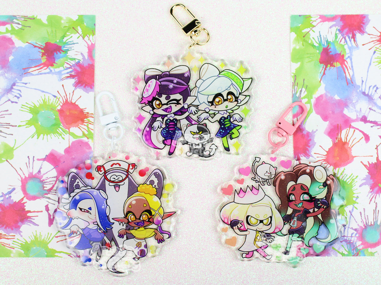 Splatoon Idols Keychain